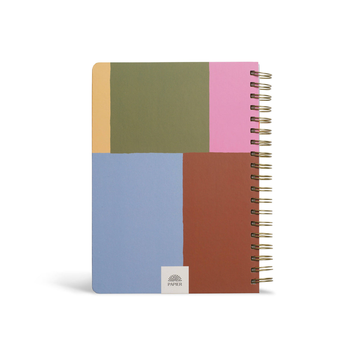 Papier Lined Notebook | Hardcover Spiral | Notes