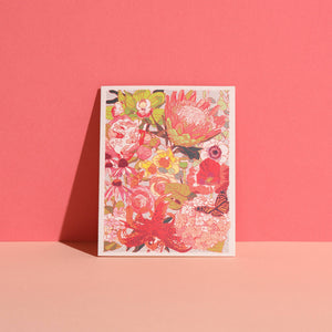 Red Cap Cards Wild Florals | Greeting Card