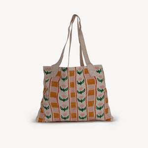 BLOK PARTI Block Printing Tote Kit | Tulip Print