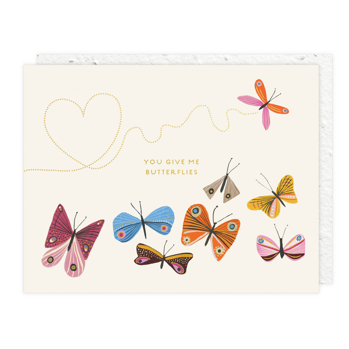 Seedlings - Butterflies - Love + Friendship Card