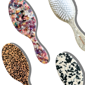 Solar Eclipse - Perfect Daily Hair Brush | Eco-Friendly Acetate: Pearl