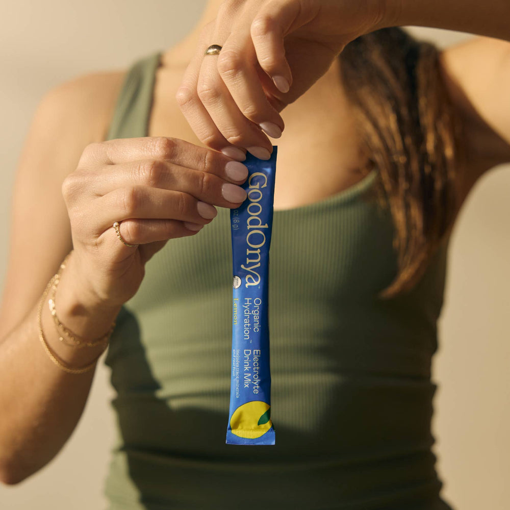GoodOnya Organic Hydration™ Stick Pack | 12 Single-Serve Sticks