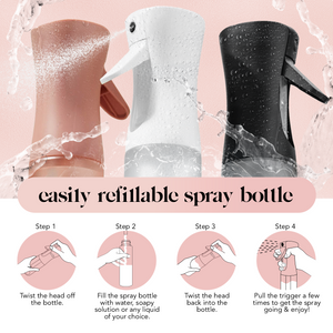 KITSCH Recycled Plastic Continuous Spray Bottle | Terracotta