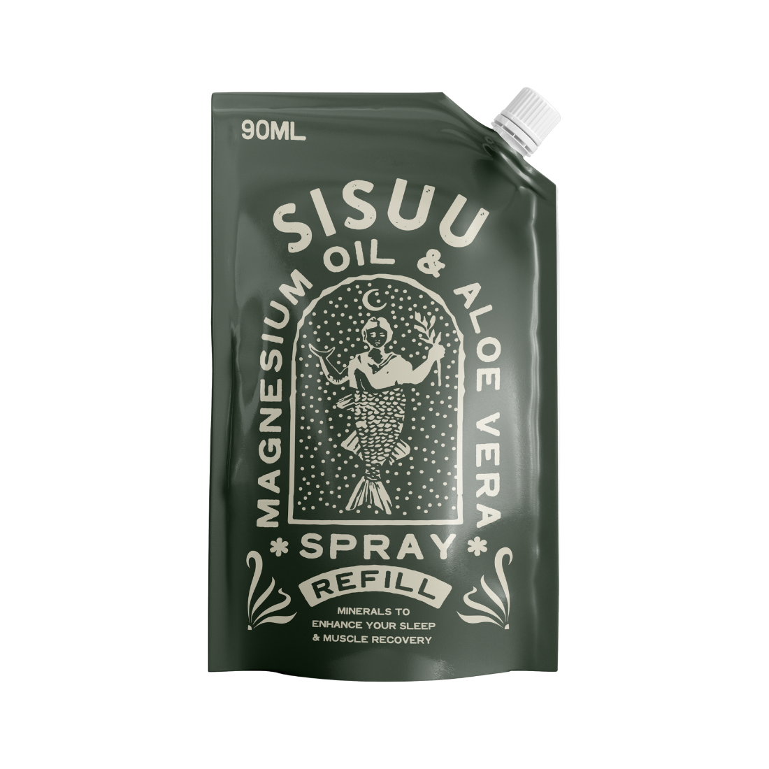 SISUU Magnesium Oil & Aloe Vera Spray Refill | 200ml