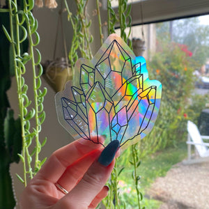 Jess Weymouth | Crystal Suncatcher Window Decal