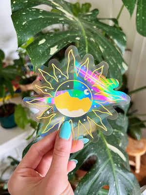 Jess Weymouth | Sun Night Sky Suncatcher Decal