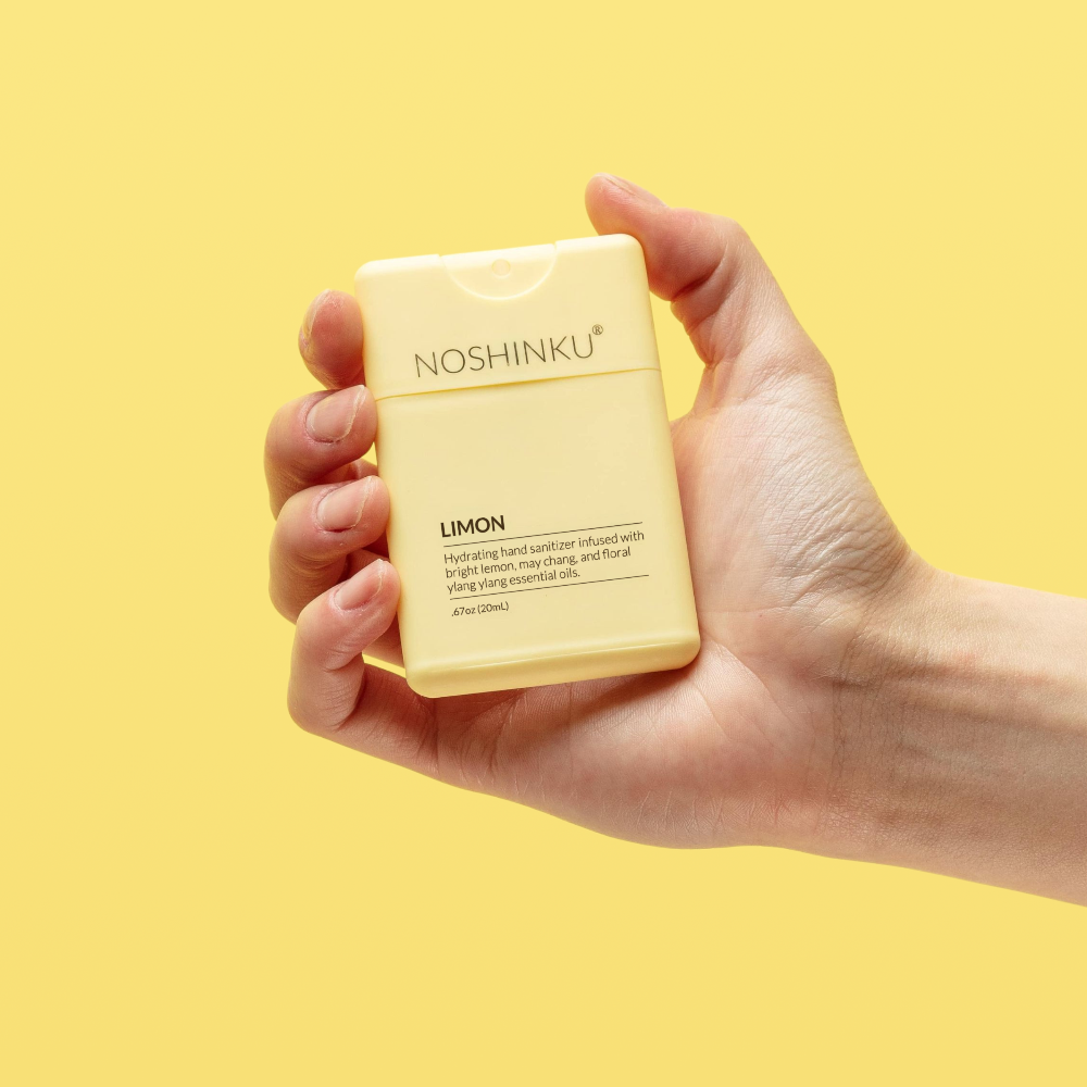 Noshinku Lemon Ylang-Ylang Moisturizing Pocket Sanitizer