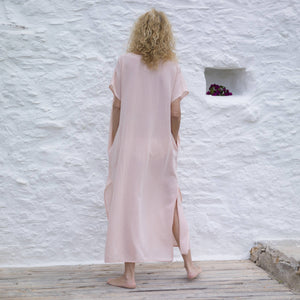 loom.ist Sile Classic Caftan | Blush