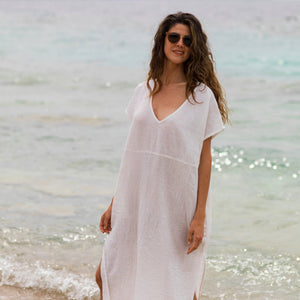 loom.ist Sile Classic Caftan | Blush