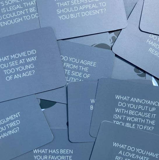 Boredwalk Delve Deck Conversation Cards