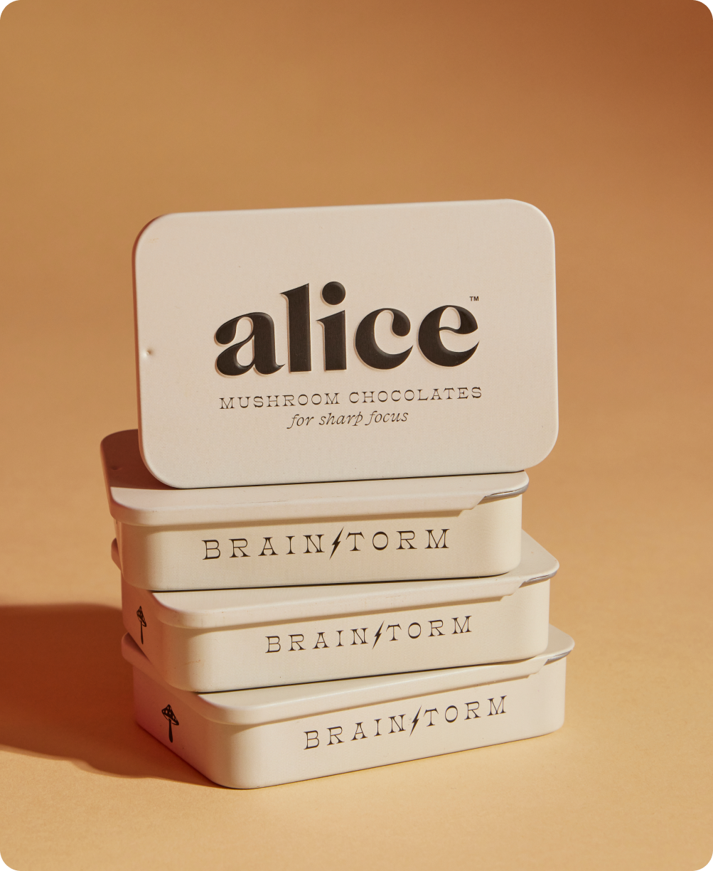 Alice Mushrooms Brainstorm - for sharp focus