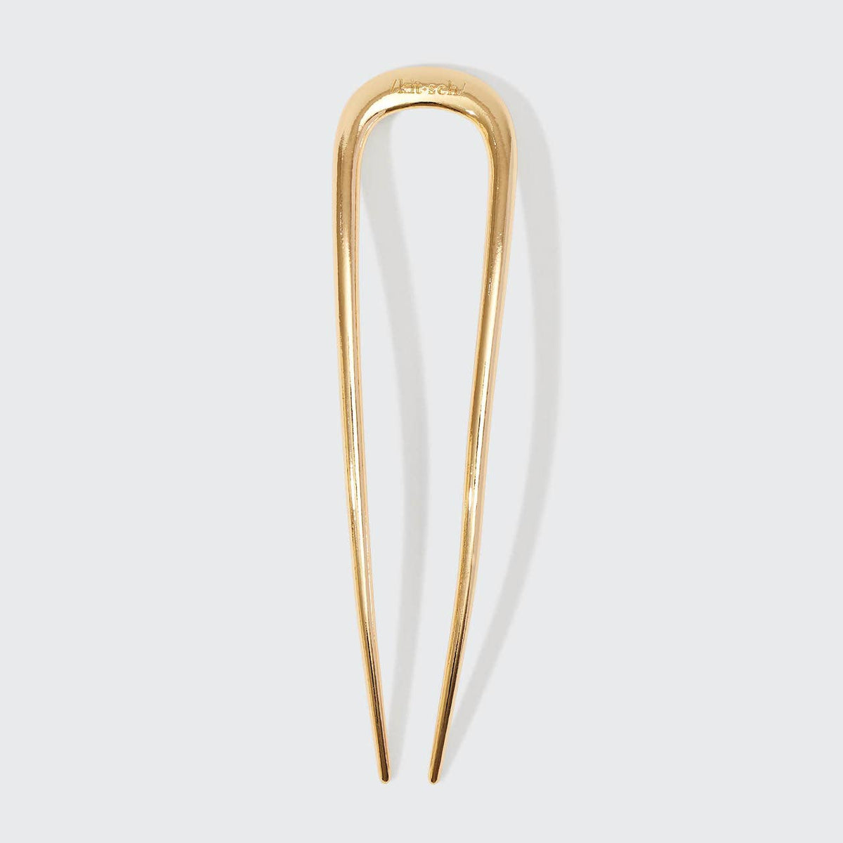 KITSCH - Metal French Hair Pin - Gold