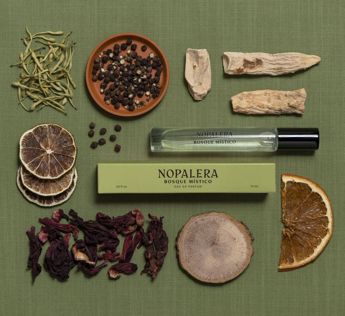 Nopalera Hand Cream + Travel Fragrance Gift Set | Bosque Místico