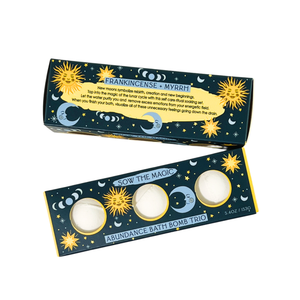 Sow the Magic | Moon Phase Abundance Bath Bomb Trio