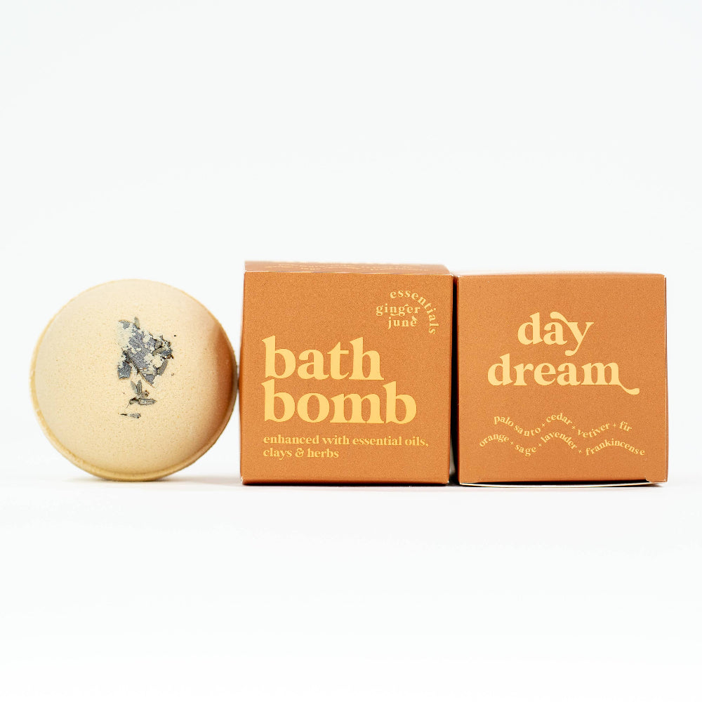 Ginger June Candle Co. DAYDREAM 100% BOTANICAL BATH BOMB