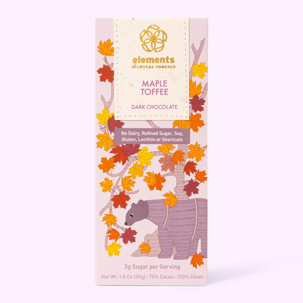 Elements Truffles - Maple Toffee 75% Dark Chocolate