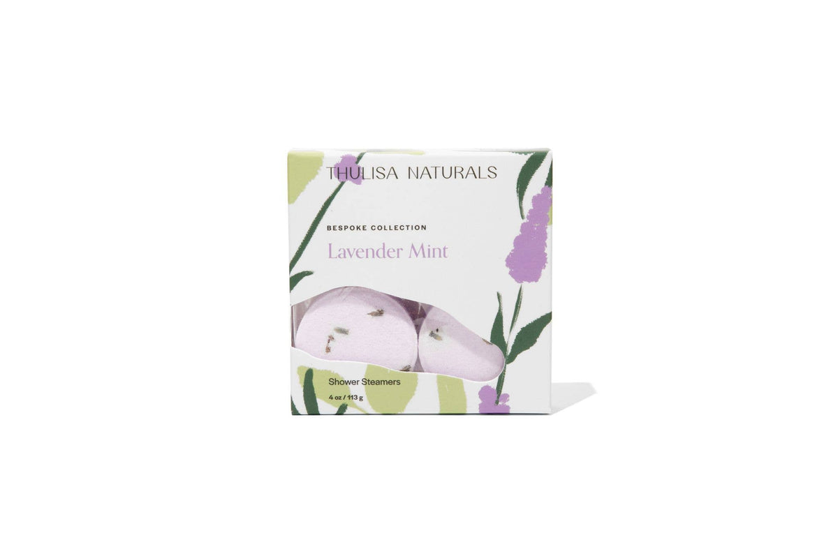 Thulisa Naturals | Bath + Body - Shower Steamer | Lavender Mint