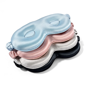 SaySilk™ 22 Momme 100% Mulberry Silk Contour Sleep Mask | Ice
