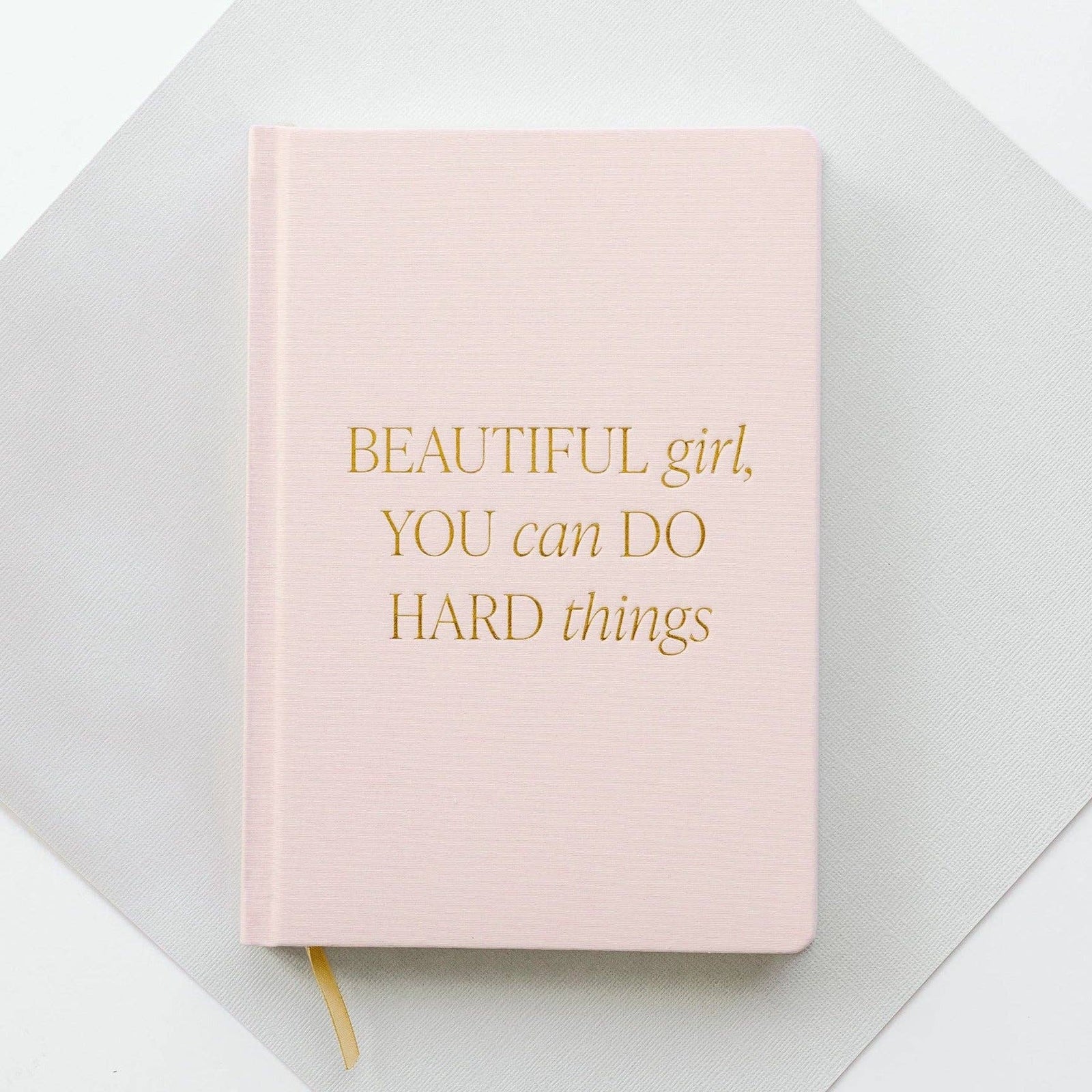 Sweet Water Decor Beautiful Girl Fabric Journal