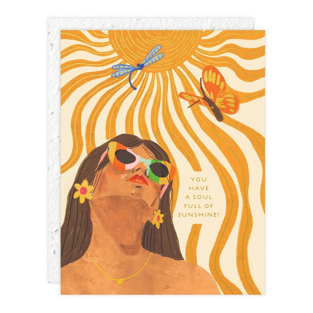 Seedlings Sunshine Soul | Love + Friendship Card