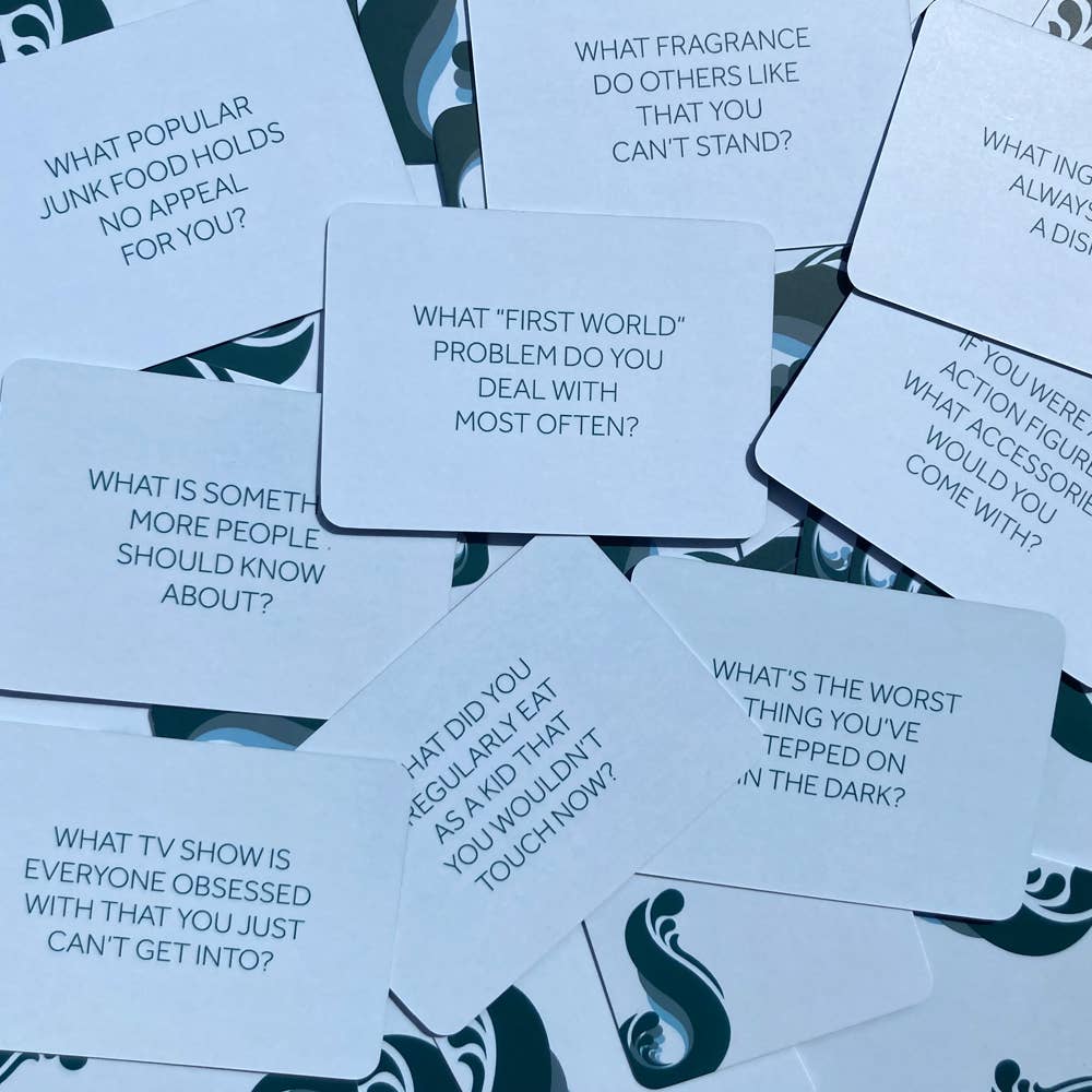 Boredwalk Delve Deck Conversation Cards