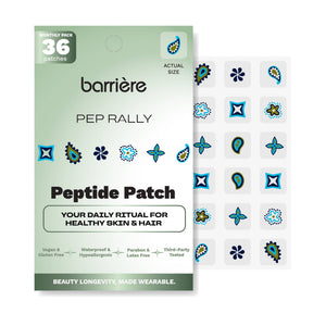 Barriere Pep Rally Peptide Patch | Paisley