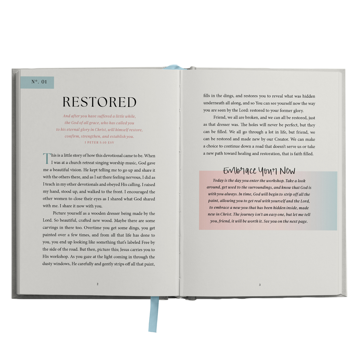 Sweet Water Decor Embrace Your New Devotional