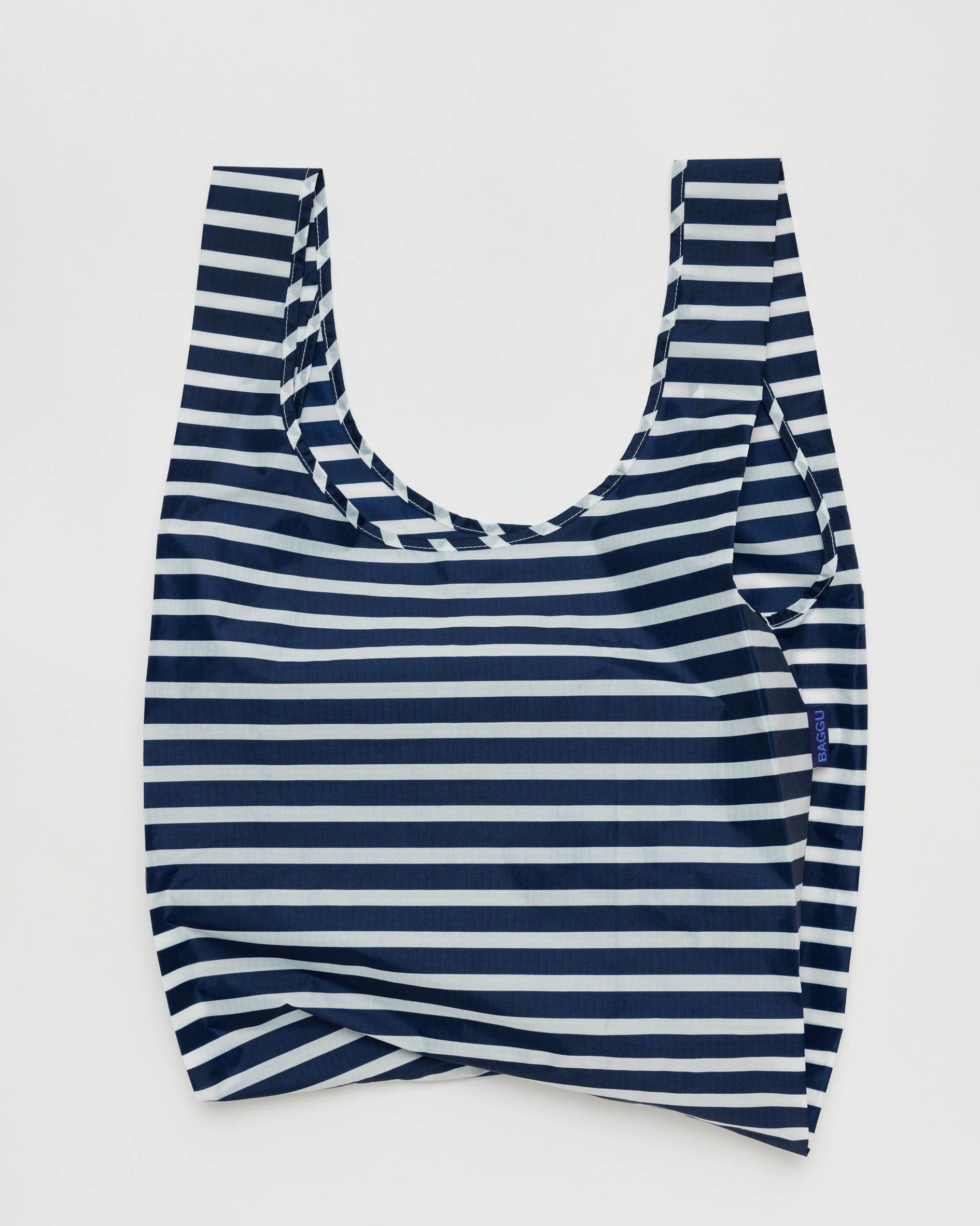 Baggu Standard Reusable Bag | Navy Stripe