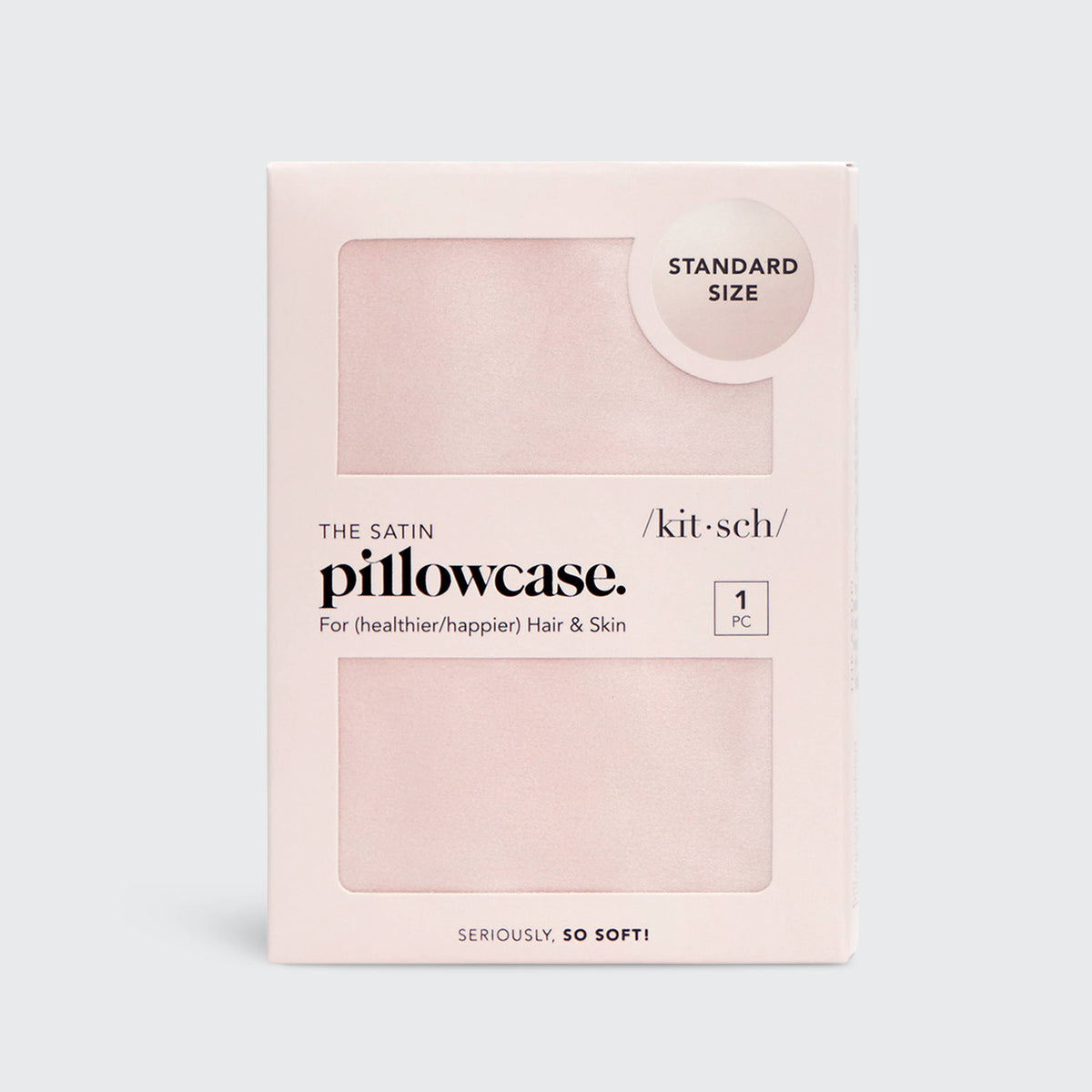 KITSCH Satin Pillowcase | Blush