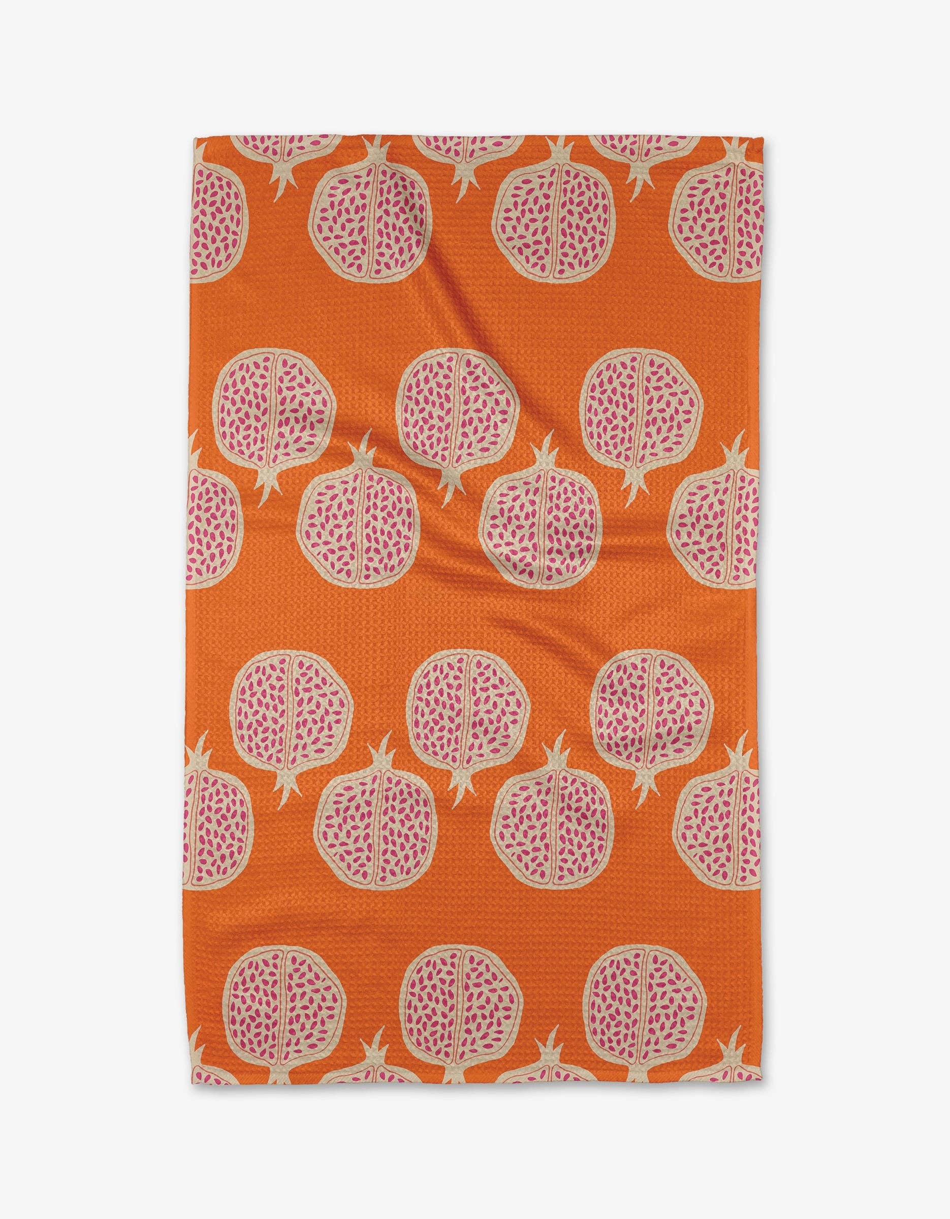 Geometry | Pomegranate Parade Tea Towel