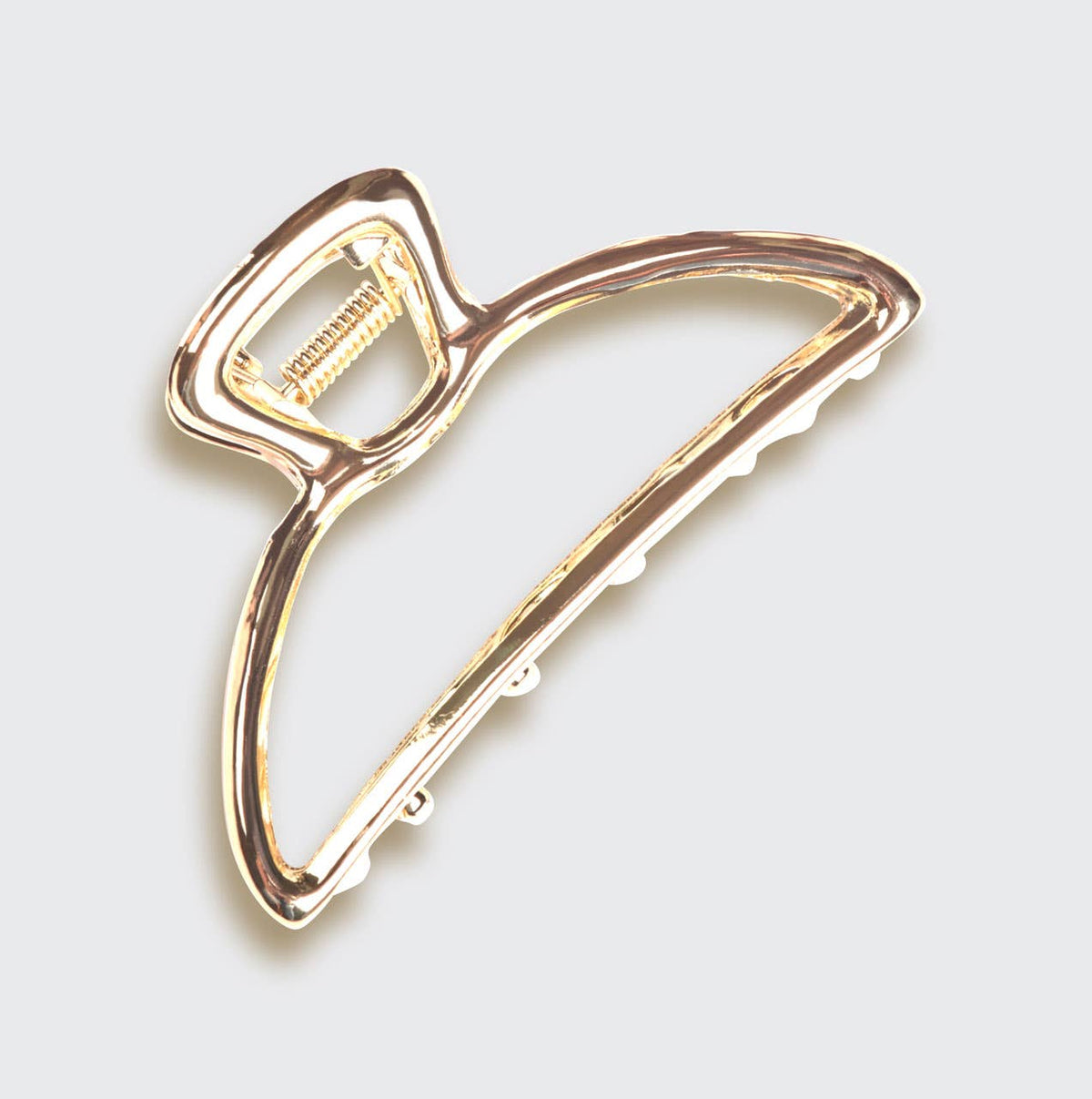 KITSCH Open Shape Claw Clip | Gold