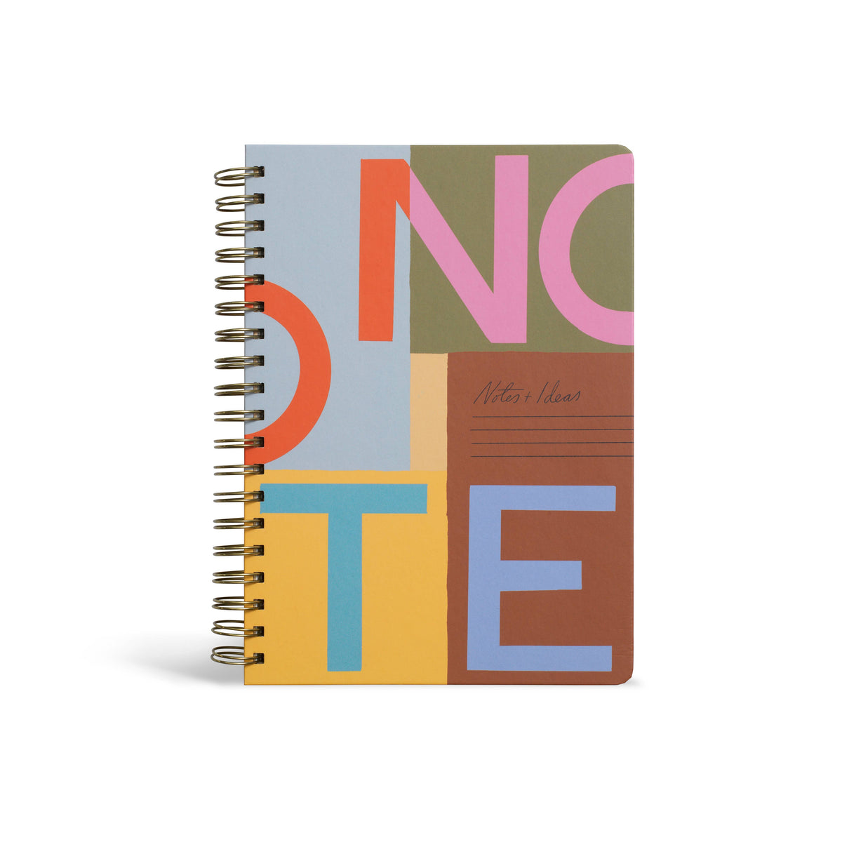 Papier Lined Notebook | Hardcover Spiral | Notes