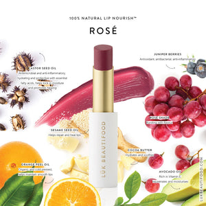LÜK BEAUTIFOOD Bon Bon Lipstick - A Flush of Rosé