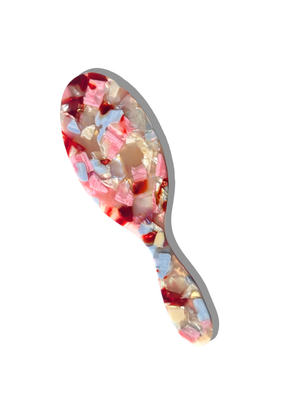 Solar Eclipse - Perfect Daily Hair Brush | Eco-Friendly Acetate: Pearl