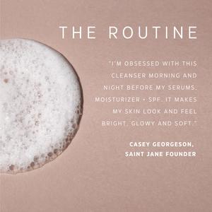 Saint Jane Pore Clarity Hyaluronic + Flower Acid Cleanser