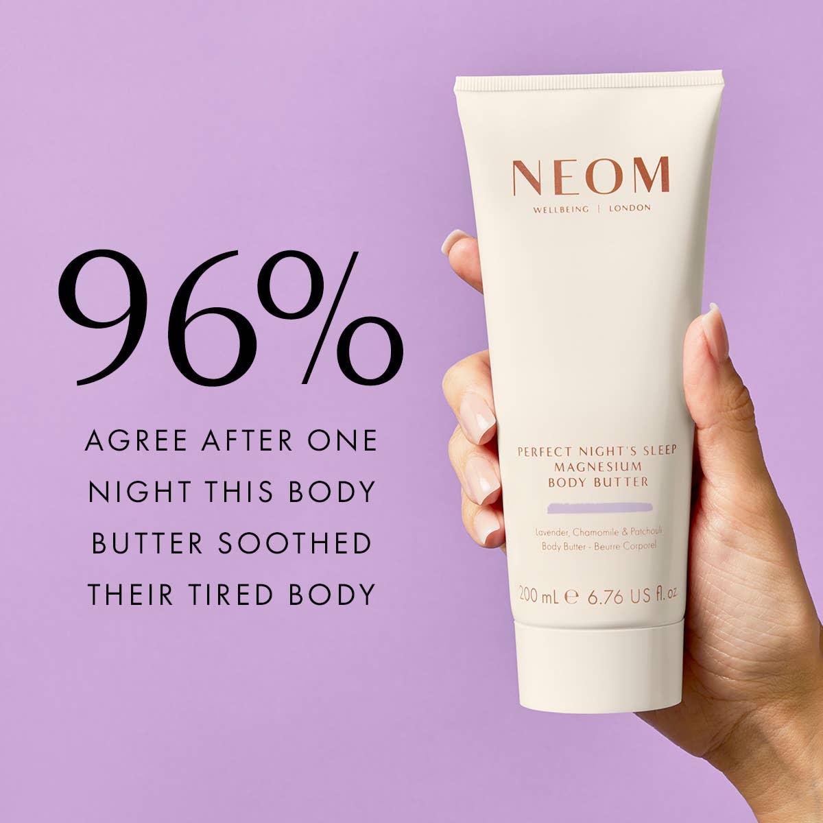 NEOM Wellbeing Perfect Night's Sleep Magnesium Body Butter 200ml