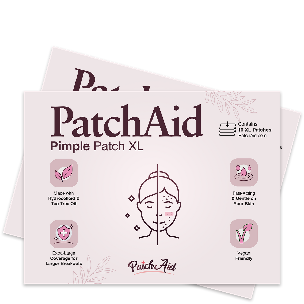 PatchAid - Pimple Patch XL - Maximum Coverage for Stubborn Breakouts