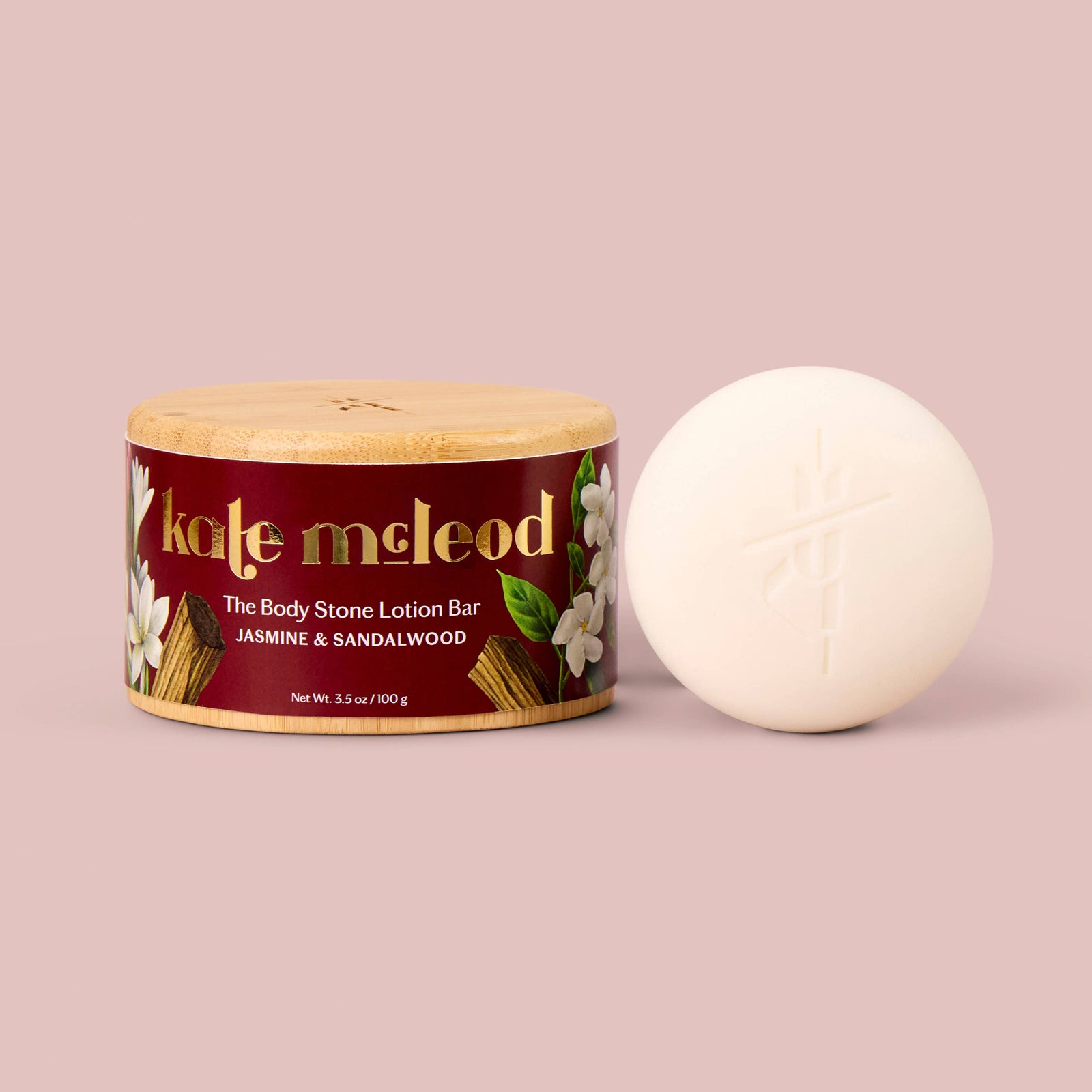 Kate McLeod Jasmine & Sandalwood | Deep Moisturizing Lotion Bar
