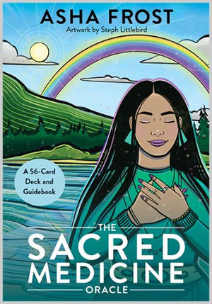 The Sacred Medicine Oracle | A 56-Card Deck and Guidebook by Asha Frost