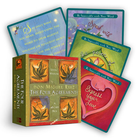 Four Agreements Cards by Miguel Ruiz