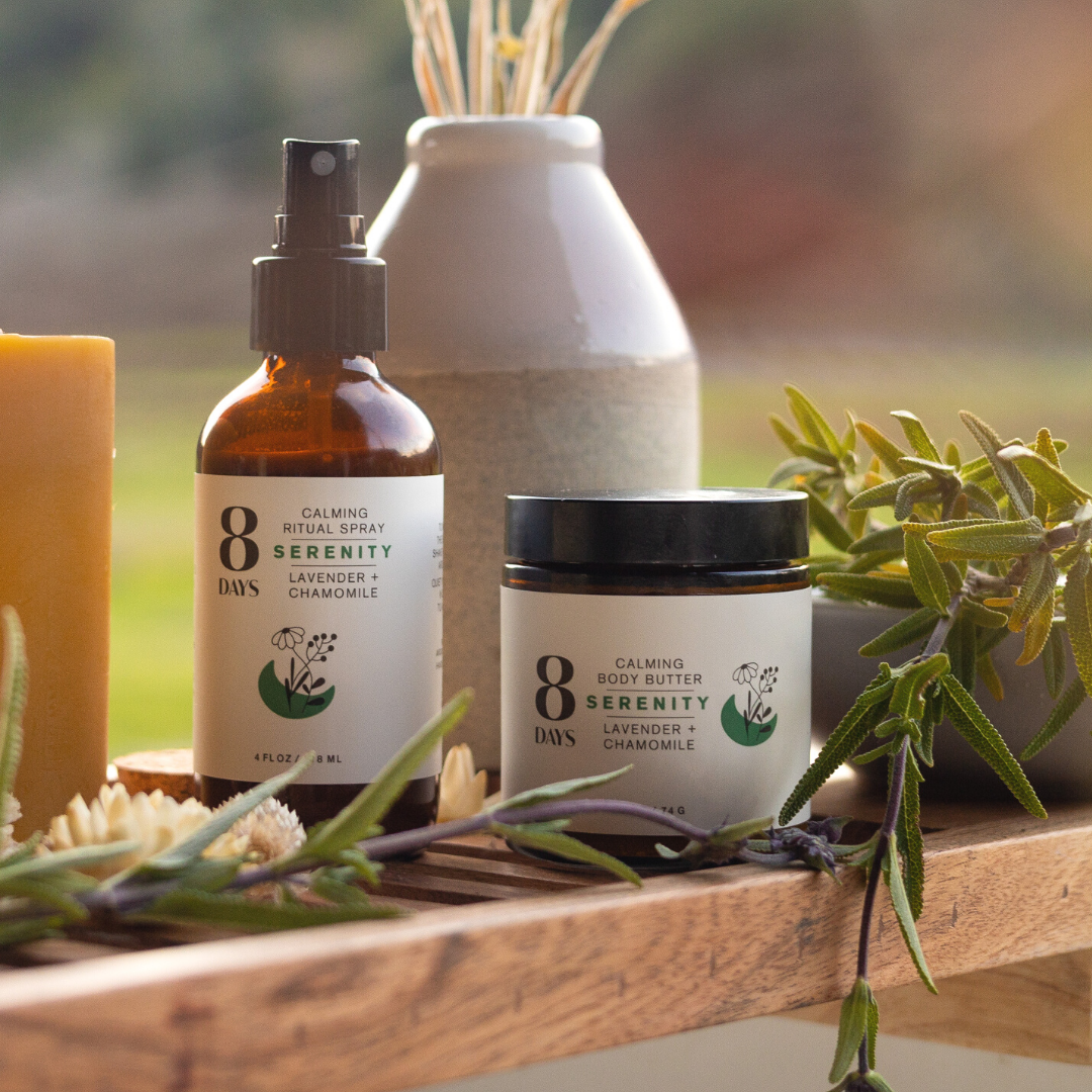 8 Days Botanicals SERENITY Body Butter | Lavender + Chamomile