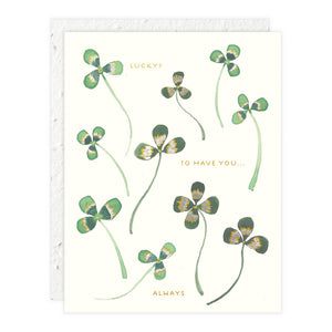 Seedlings Lucky Me | Love + Friendship Card
