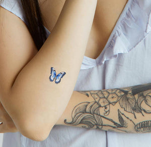 Barriere Brains & Beauty Vitamin Patch 6pk | Butterflies Print