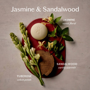 Kate McLeod Jasmine & Sandalwood | Deep Moisturizing Lotion Bar