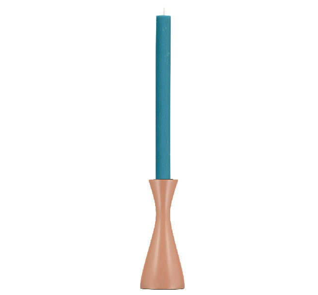 BRITISH COLOUR STANDARD - Medium Old Rose Candleholder