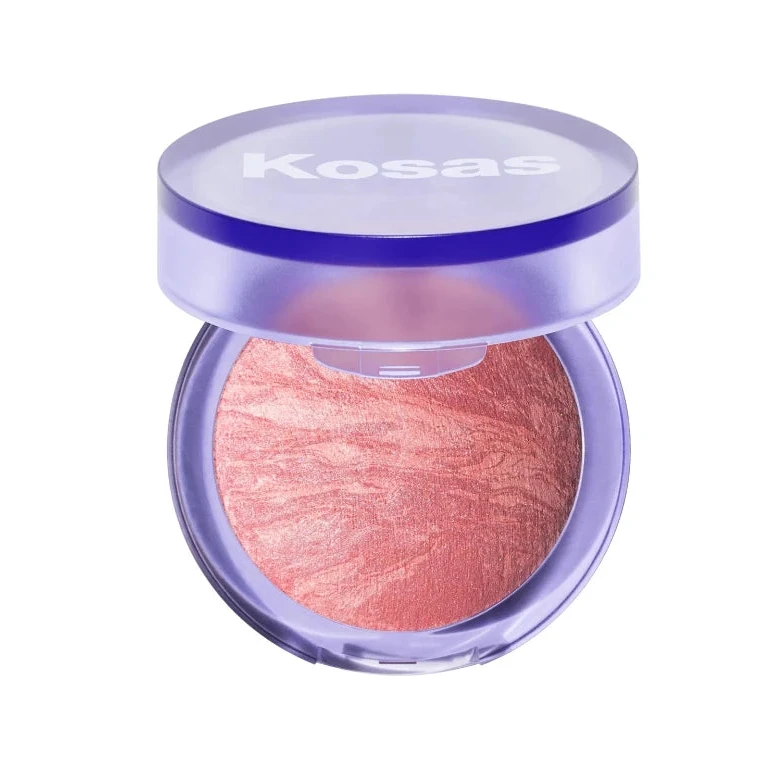 Kosas blush compact on a white background