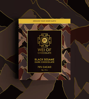 Wei of Chocolate Black Sesame Dark Chocolate