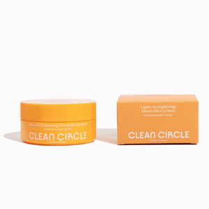 Clean Circle | Lights On Brightening Dissolvable Eye Mask | 30 pairs