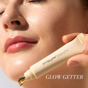 Fitglow Beauty Ceramide Hydra-Balm | Multi-Benefit Hybrid Lip Serum + Oil-in-One