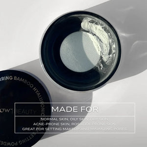 Fitglow Beauty Green Bamboo Hyaluronic Loose Setting Powder